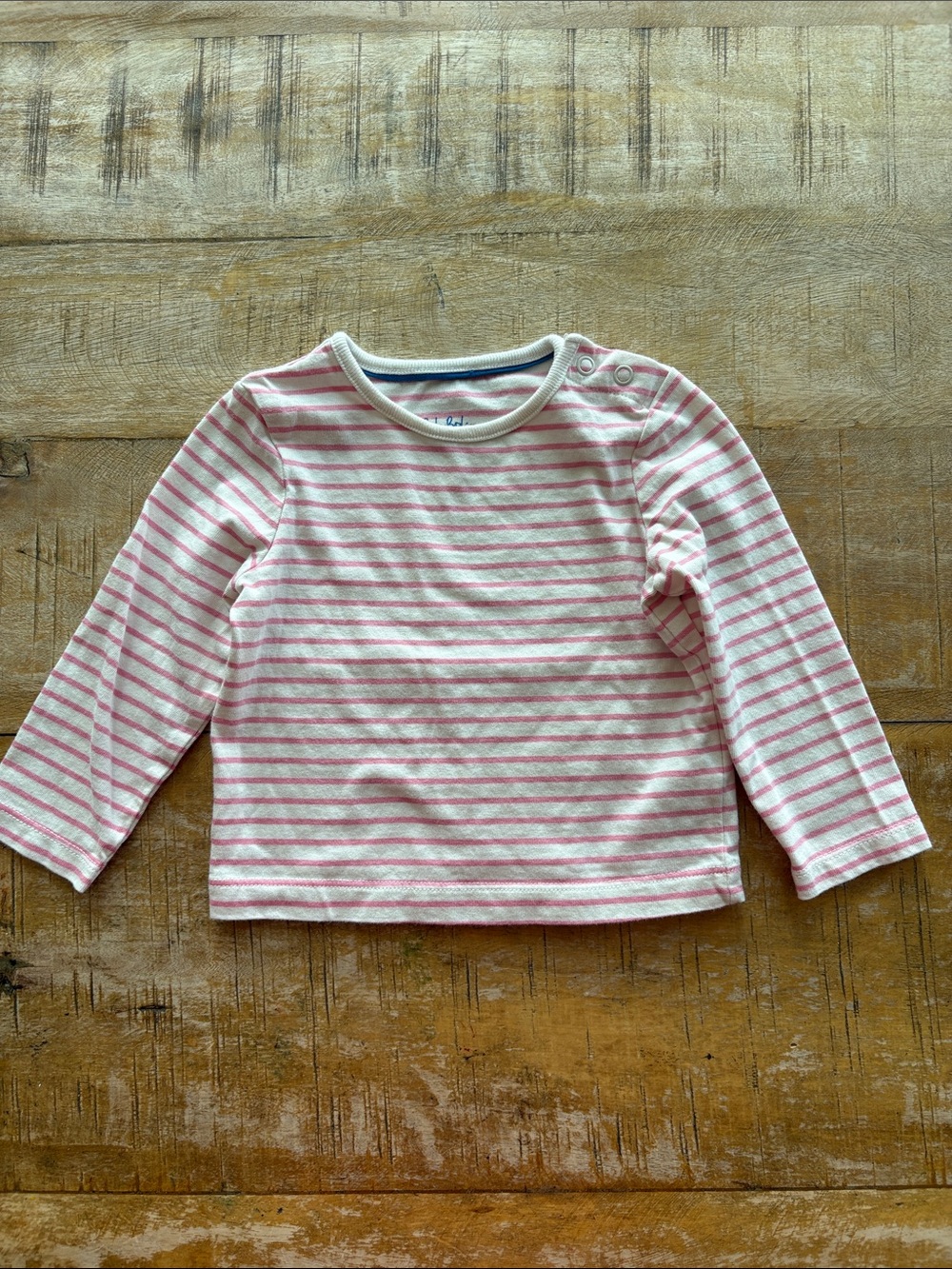 NWOT Baby Boden Striped Top 3-6m